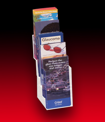 Table Top Brochure Holder 4-Tier